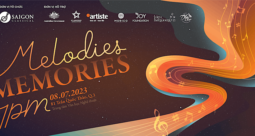 Tìm lại những vùng ký ức với concert Melodies & Memories của Saigon Classical Music