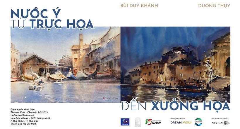 "Ý: Từ Trực họa đến Xưởng họa" – Thiên đường lãng mạn qua mắt nhìn họa sĩ Việt
