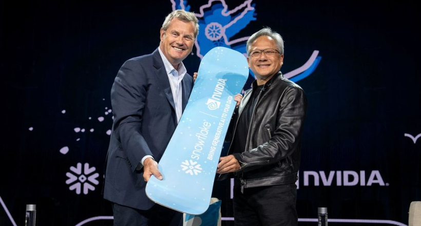 Nvidia hợp tác cùng Snowflake nhằm cung cấp khả năng phát triển mô hình AI riêng biệt