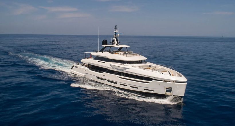 Attitude - du thuyền đầu tiên dòng DOM 133 của Baglietto lấy cảm hứng từ nhà ở