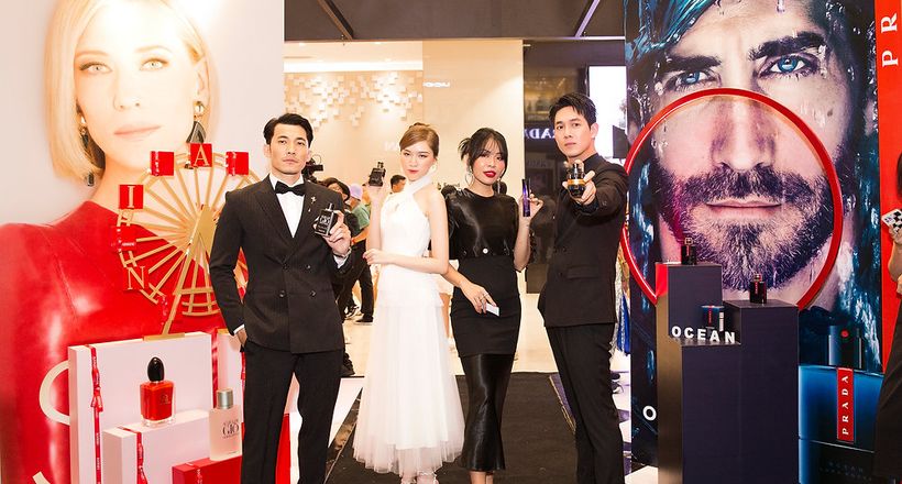 Nước hoa Armani, Prada, Mugler, Ralph Lauren, Viktor & Rolf ra mắt tại Việt Nam