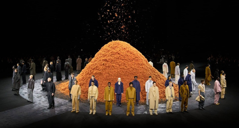 BST Zegna Thu Đông Nam 2024: Đẳng cấp của sự xa hoa với len cashmere