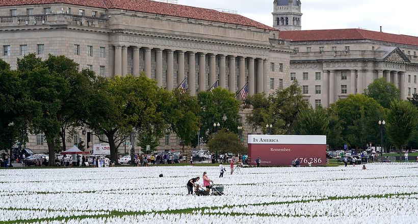 Triển lãm "In America: Remember" tại Mỹ tưởng nhớ những người đã mất vì đại dịch