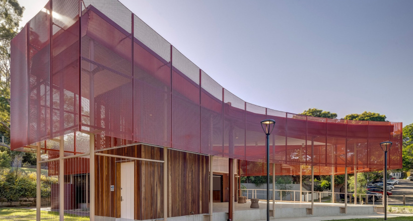 Ứng dụng của lưới kim loại trong tạo hình kiến ​​trúc