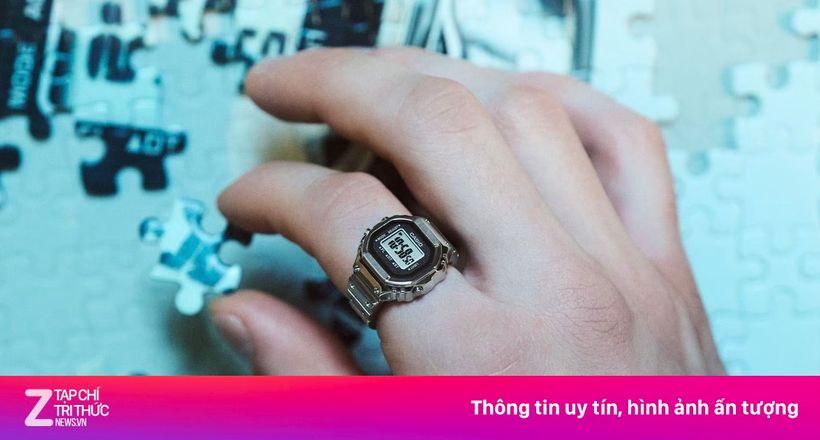 'Đồng hồ ngón tay' đầu tiên của Casio