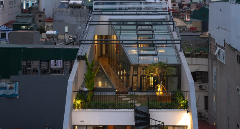 Tuyển tập nhà ống Việt Nam đặc sắc trên ELLE Decoration