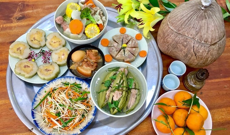 Thơm ngon đã mắt với 9 món ẩm thực Tết miền Tây