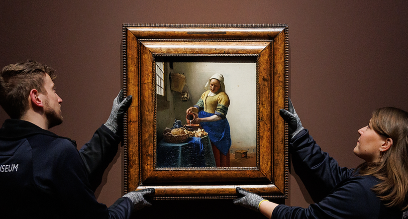 Có tới 650.000 người đến xem tranh của Vermeer tại bảo tàng Rijksmuseum