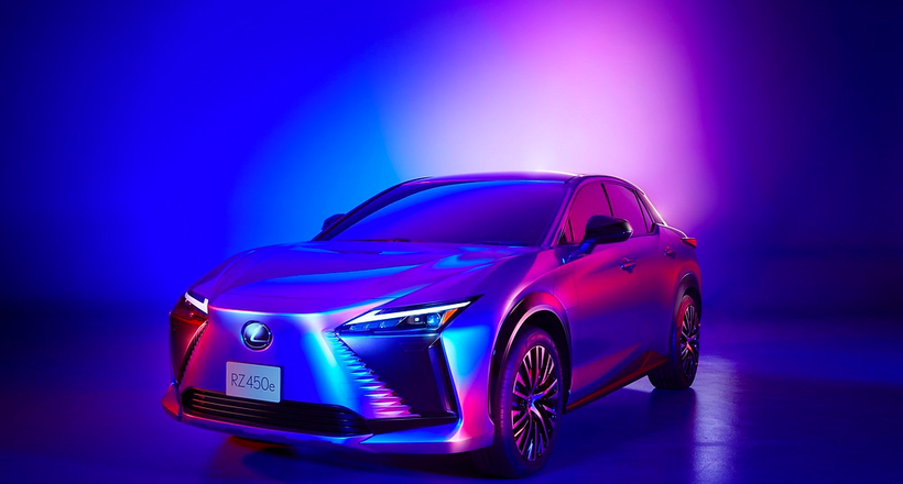 Chính thức lộ diện hình ảnh của chiếc siêu xe chạy bằng điện đầu tiên của Lexus