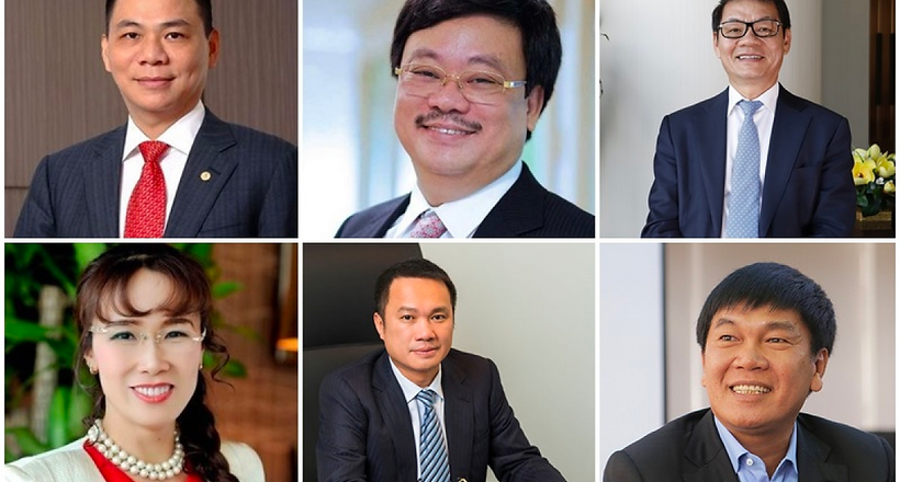 Các tỷ phú Việt gia tăng tổng giá trị tài sản lên gần 3 tỷ USD trong năm 2021