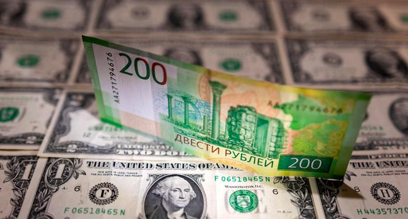 Đồng Ruble Nga đang đạt mức cao nhất trong 7 năm so với đồng USD