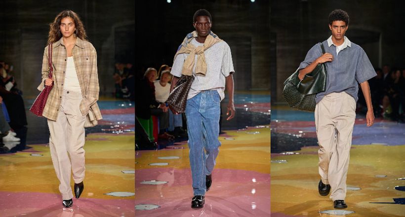 BST Bottega Veneta Xuân Hè 2023 tôn vinh sự đa dạng, phong phú của nhân loại