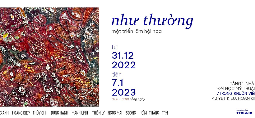 ‘như thường’ – một triển lãm hội họa đơn thuần của tinh thần nghệ sỹ trẻ