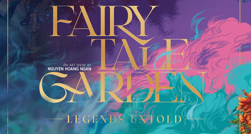 Lãng mạn & thăng hoa cùng "Khu vườn thần tiên" của nghệ sỹ Nguyễn Hoàng Ngân