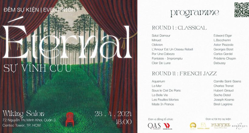 Sự kiện “Éternal | Sự Vĩnh Cửu” - Nơi giao thoa của âm nhạc Pháp và hội họa Việt