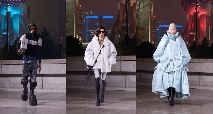 BST Balenciaga Xuân 2025: Những kiệt tác avant-garde từ cảm hứng kiến trúc đô thị