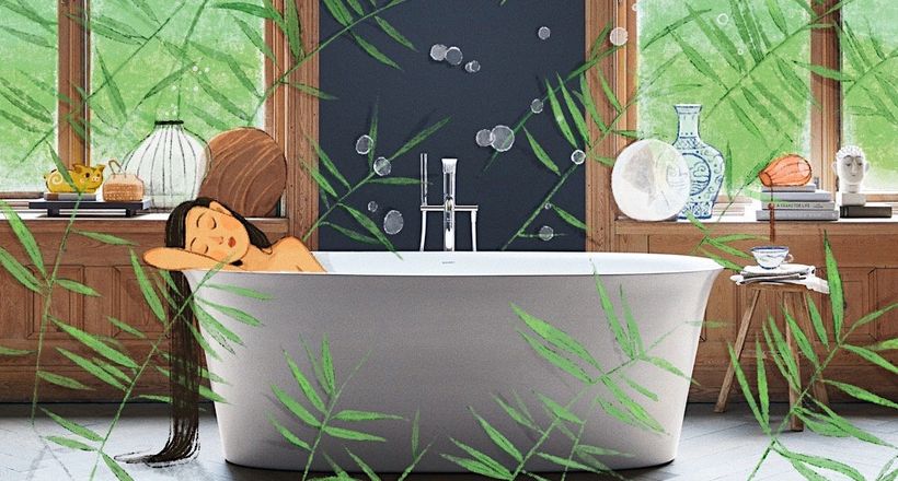 Trải nghiệm cảm giác thư thái ngay tại không gian sống với BST White Tulip của Duravit