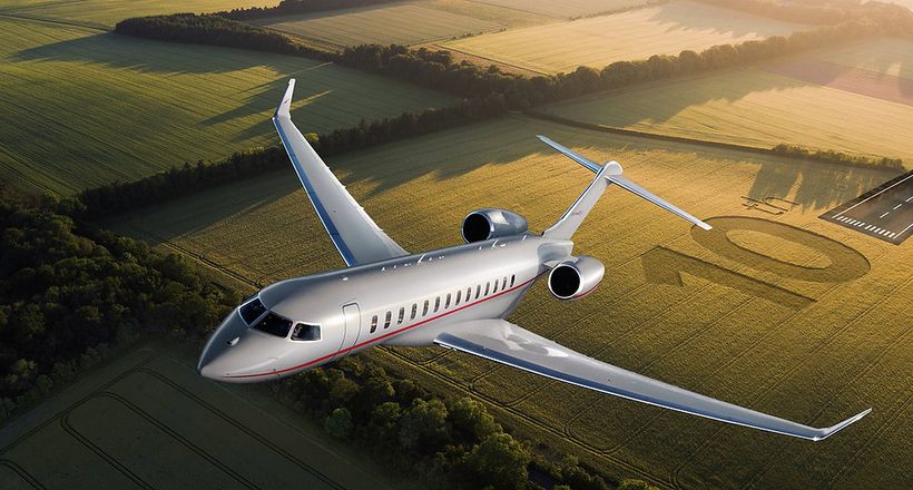 Bàn giao chiếc máy bay thương gia Global 7500 thứ 10 Của VistaJet và thứ 100 của Bombardi