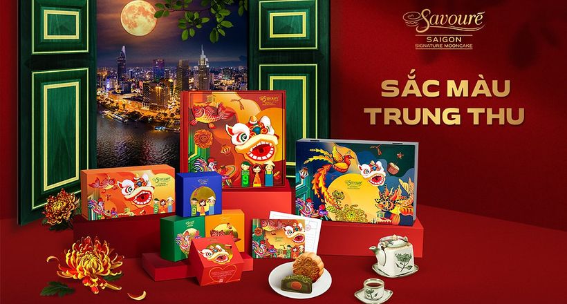 Ấm áp Tết Đoàn viên với bộ hộp quà tặng "Sắc màu trung thu" của Savouré Bakery