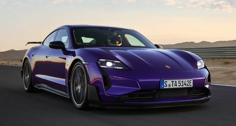 'Cơn lốc' Porsche Taycan Turbo GT của làng xe điện: 2,2 giây tăng tốc từ 0-100 km/h