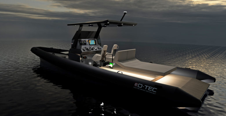 Chinh phục đại dương êm ái và mạnh mẽ cùng xuồng cao tốc RIB điện eD 32 c-ultra