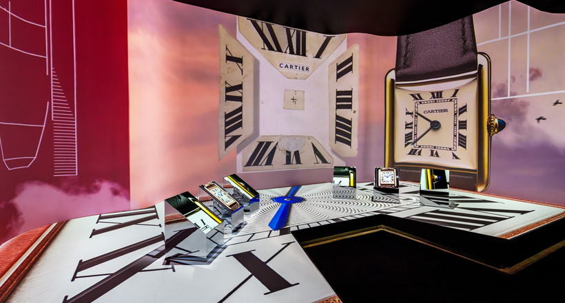 Cuộc trưng-diễn thẩm mỹ & cơ khí: "Thời Gian Vô Hạn" của Cartier tại Miami