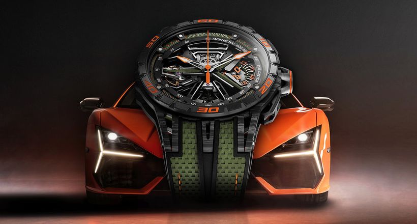 Cùng Excalibur Spider Revuelto Flyback Chronograph chinh phục đường đua mới
