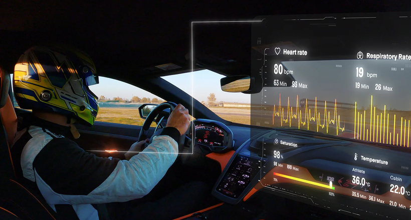 Lamborghini vén màn Telemetry X: Kết nối đường đua, nâng tầm trải nghiệm