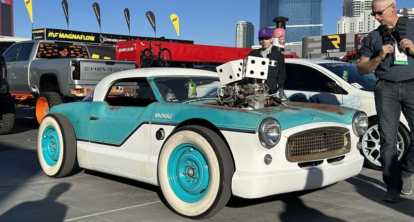 Chiêm ngưỡng dàn siêu xe "kỳ dị" đầy độc đáo tại triển lãm xe độ SEMA 2023