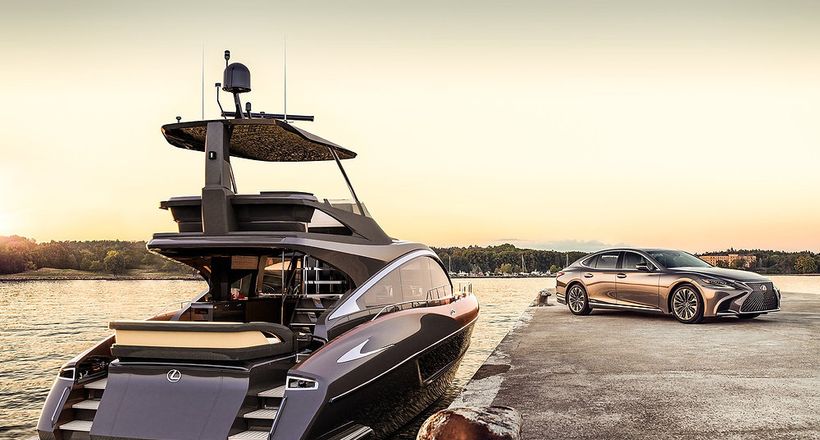Lexus LY 650 - Hồn Nhật da Mỹ và đoạn kết buồn của Marquis Yachts