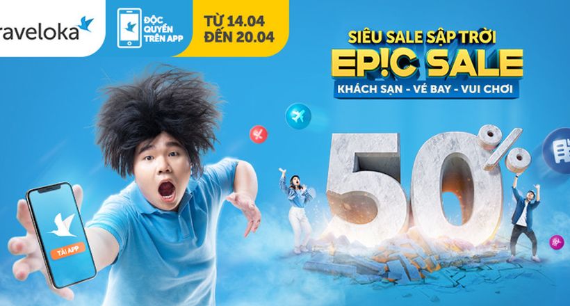 Traveloka EPIC Sale: chiến dịch vực dậy nền kinh tế và du lịch Việt Nam