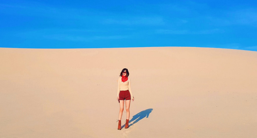 Đắm chìm trong "thiên đường cát" trải dài vô tận tại Mũi Né