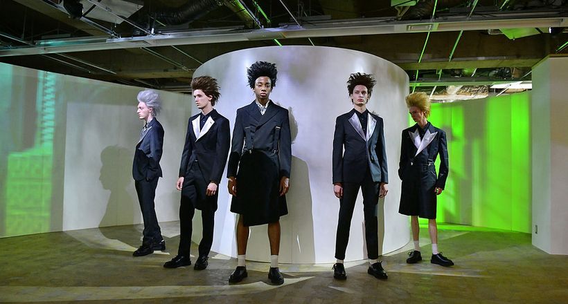 BST Comme des Garçons Xuân Hè 2021 - Những chiến binh ánh kim