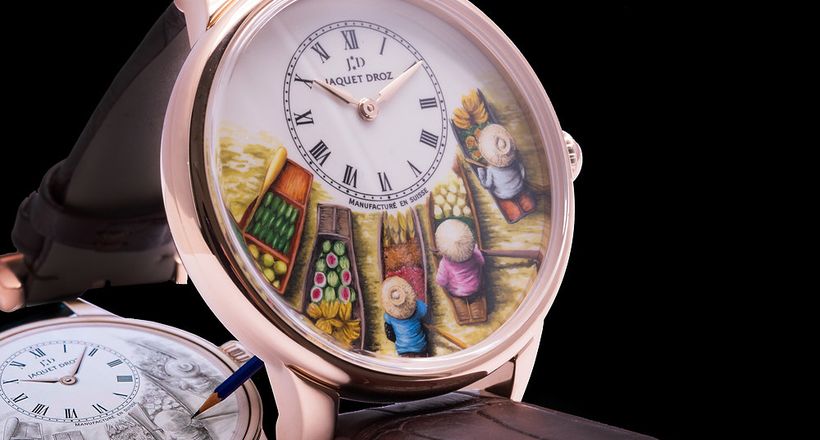 Tuyệt tác Jaquet Droz khắc họa văn hóa "Chợ nổi" miền Tây Nam Bộ