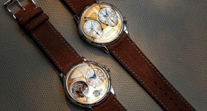 Bộ đôi F.P Journe siêu hiếm tổng trị giá 1,6 triệu USD đang được rao bán