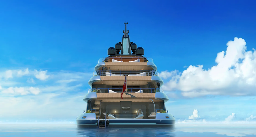 Du thuyền động cơ 75 mét Kenshō trở thành biểu tượng mới của Admiral