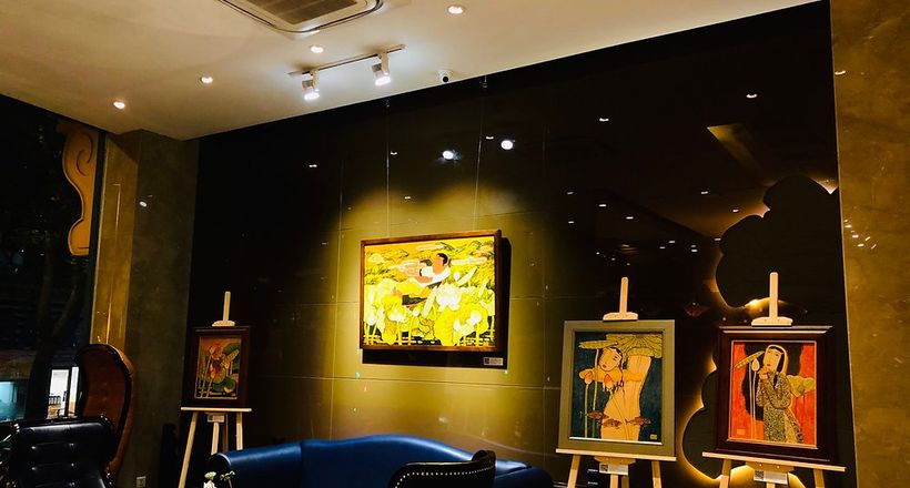 “Nàng sen” - Món quà 20/10 ý nhị từ họa sĩ Bùi Trọng Dư gửi gắm đến người phụ nữ Việt