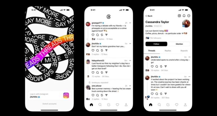 Ứng dụng cạnh tranh trực tiếp với Twitter do Meta phát triển – Threads chính thức ra mắt