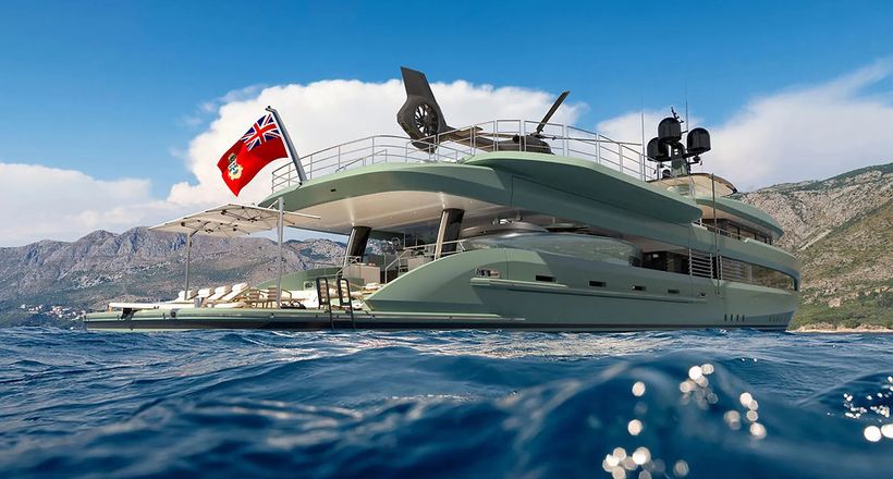 Siêu du thuyền 52,5m Alia Sea Club dự kiến ra mắt vào cuối năm 2023