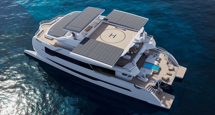 Silent 120 - du thuyền đa thân độc đáo dự kiến sẽ hạ thủy trong năm 2024