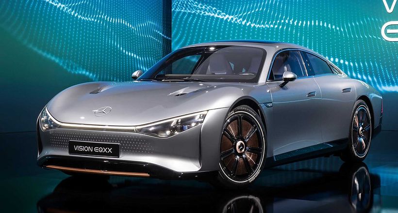 Thiết kế Mercedes-Benz Vision EQXX vừa ra mắt sau nhiều lần "nhá hàng"