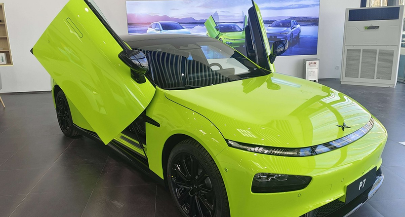 Hãng Xpeng vừa giới thiệu mẫu xe mới có thể cạnh tranh cùng Model Y của Tesla