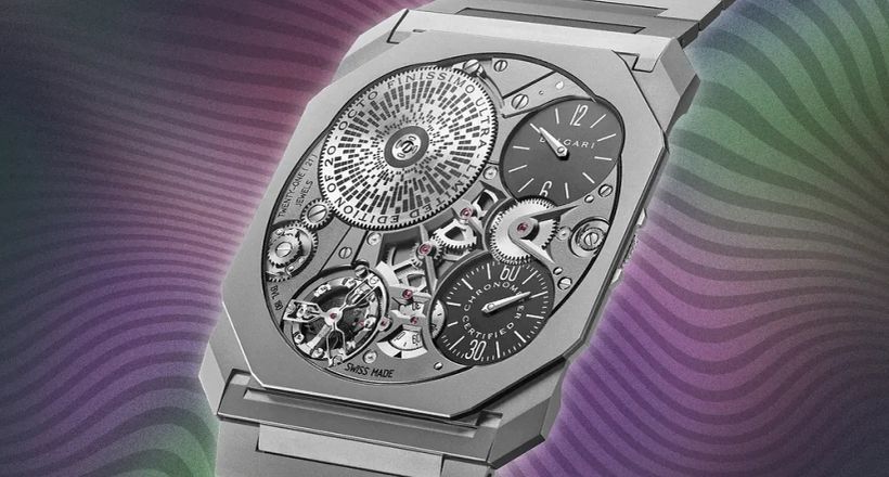 Bulgari phá kỷ lục đồng hồ mỏng nhất thế giới với Octo Finissimo Ultra COCS