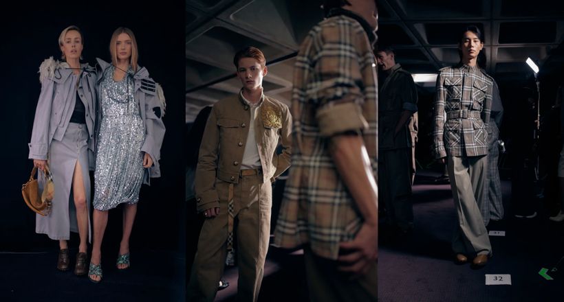 BST Burberry Xuân Hè 2025: Kỷ nguyên mới của phong cách sartorial
