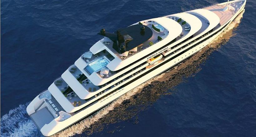 Siêu Du Thuyền Emerald Azzurra đóng tại Việt Nam đã sẵn sàng được bàn giao