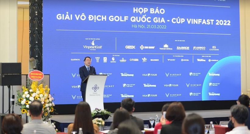 Công bố Giải vô địch Golf Quốc gia năm 2022 – Cúp VinFast diễn ra vào tháng 4.2022