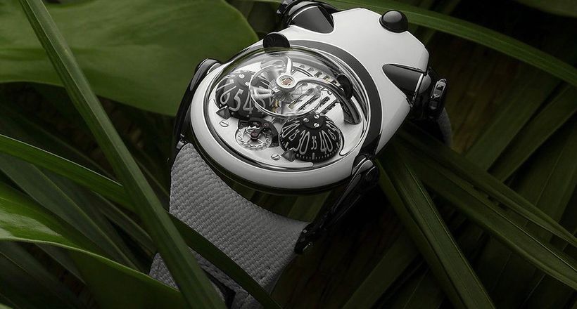 Phiên bản Panda của MB&F HM10 cho Only Watch 2021 biến hóa từ thiết kế Bulldog