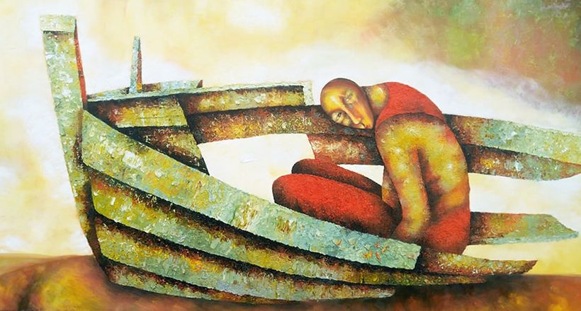 Nhà văn - Họa sĩ Lê Minh Phong và những vết thương trong tiềm thức