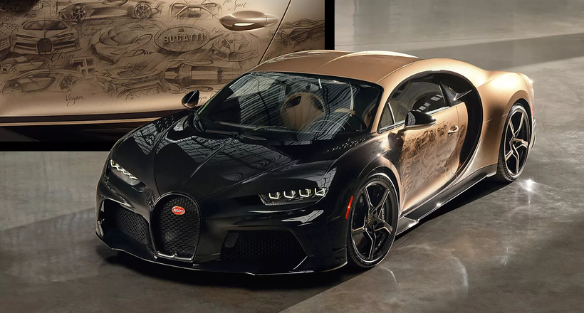 Bugatti Chiron Super Sport Golden Era - kiệt tác nghệ thuật tôn vinh kỷ nguyên vàng