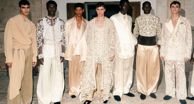 Dolce & Gabbana đem nghệ thuật thủ công Ý đầy tự hào vào BST Alta Sartoria 2023